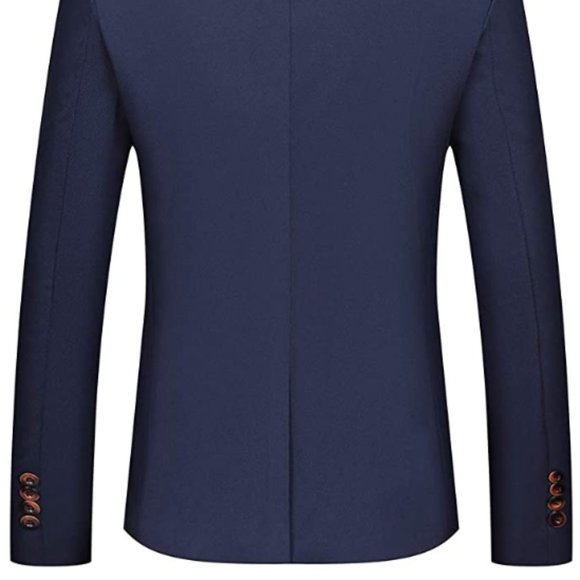 Mens Slim Fit Sport Coat Casual One Button